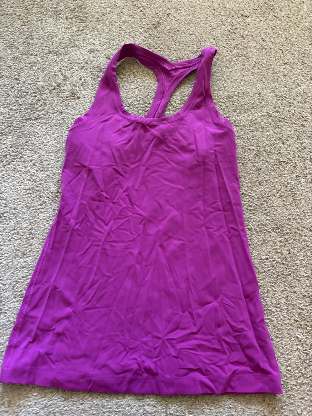 Lululemon Fuchsia Racerback Tank